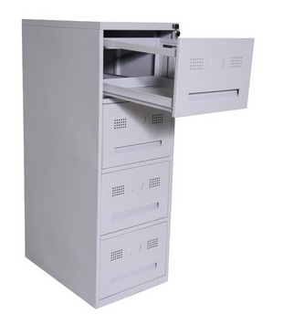 Arquivo de Aço 4 Gavetas Para Pasta Suspensa RAOC-4 - RCH - 0,50m Profundidade ( Altura menor de 1,17m)